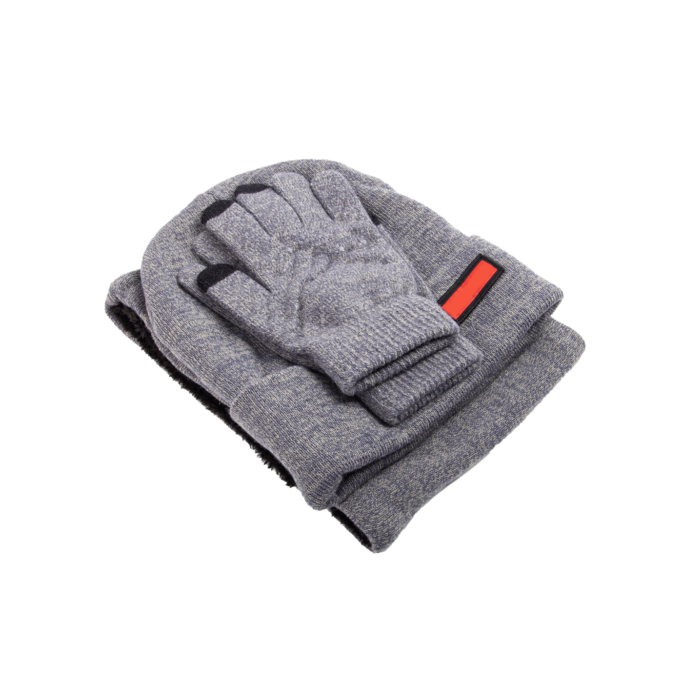 3 Pcs Beanie Scarf Gloves Set3