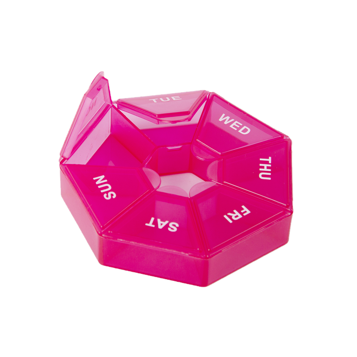 Weekly Heptagon Pill Box