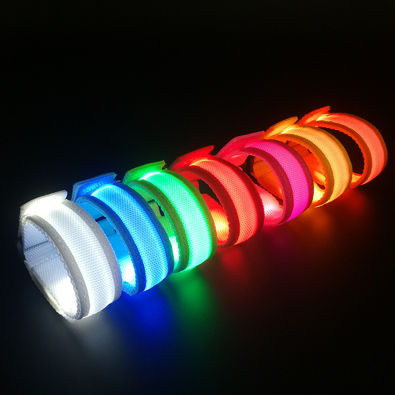 Adjustable Nylon LED Bracelet