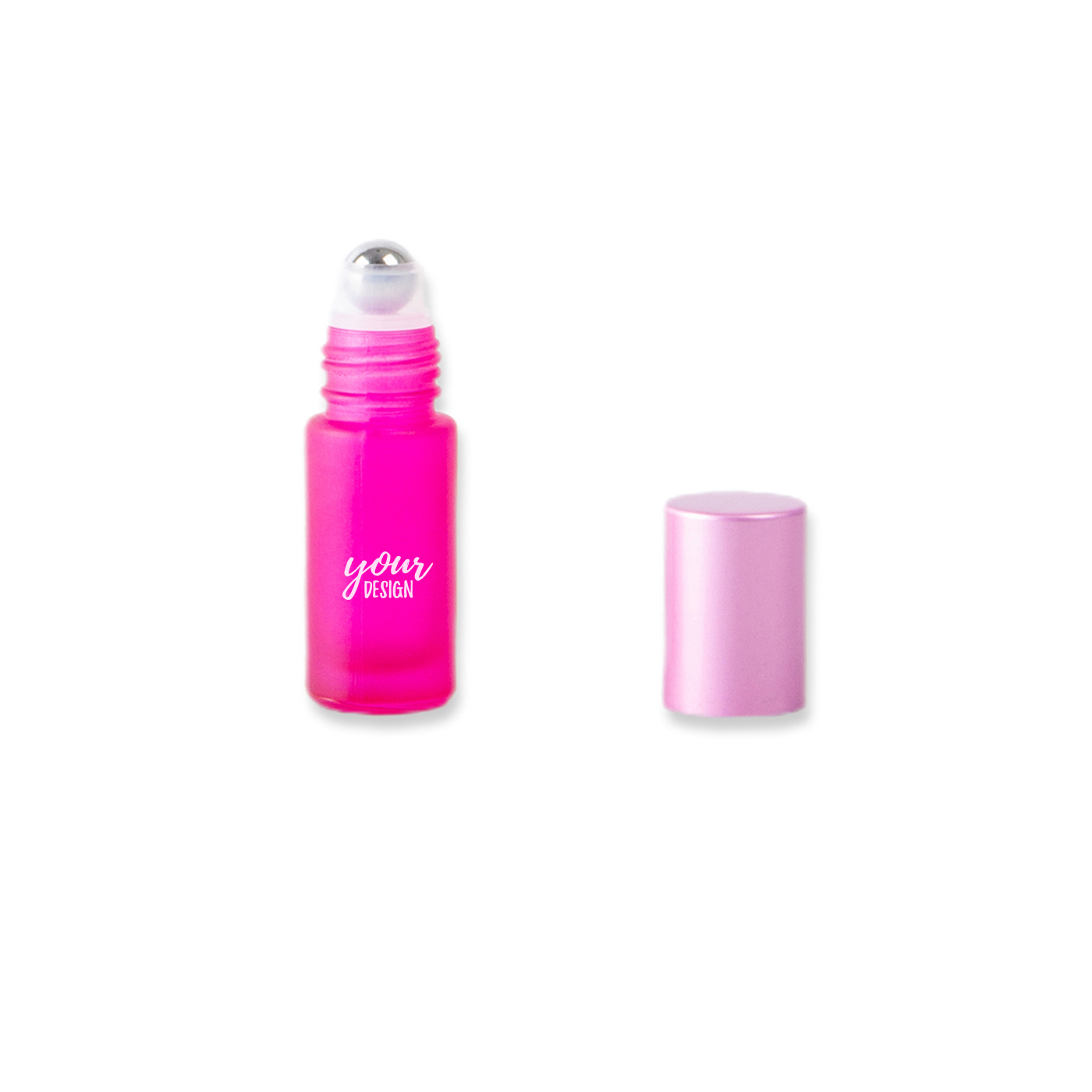 Small Frosted Glass Roll On Bottle2
