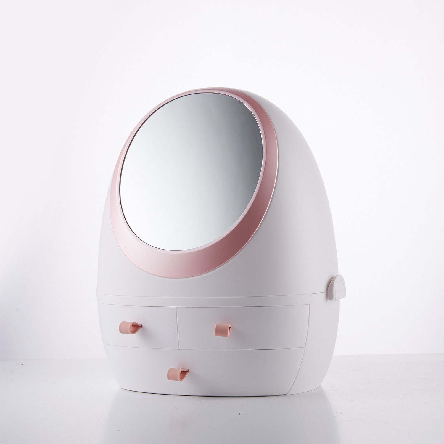 LED Mirror Cosmetic Organizer Box2