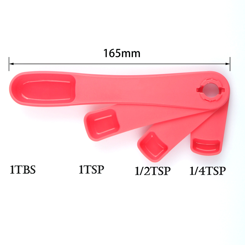 4 Pcs Plastic Measuring Spoons1
