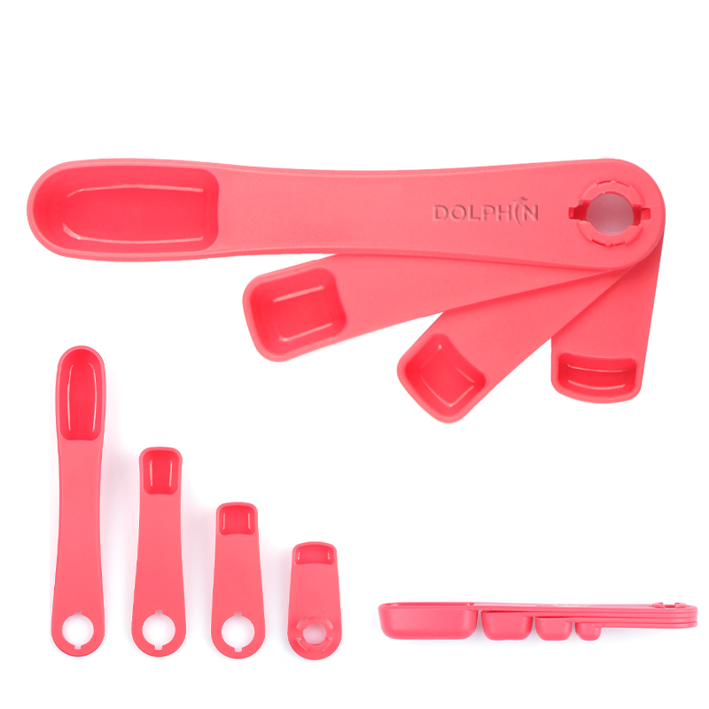 4 Pcs Plastic Measuring Spoons