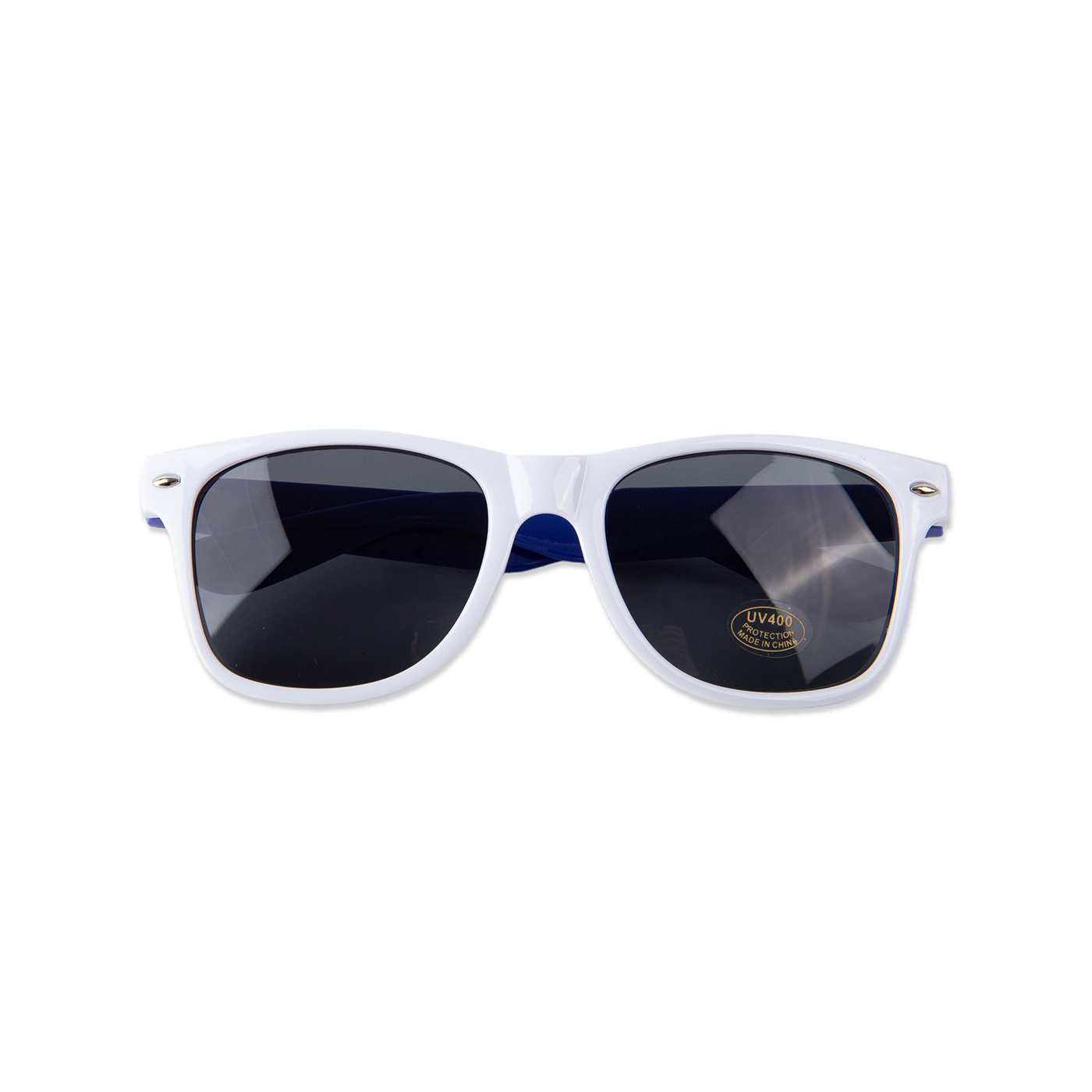 Promotional White Frame Neon Classic Sunglasses1