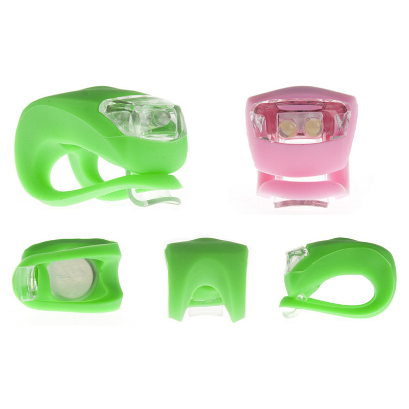 Custom Frog Bicycle LED Warning Light2