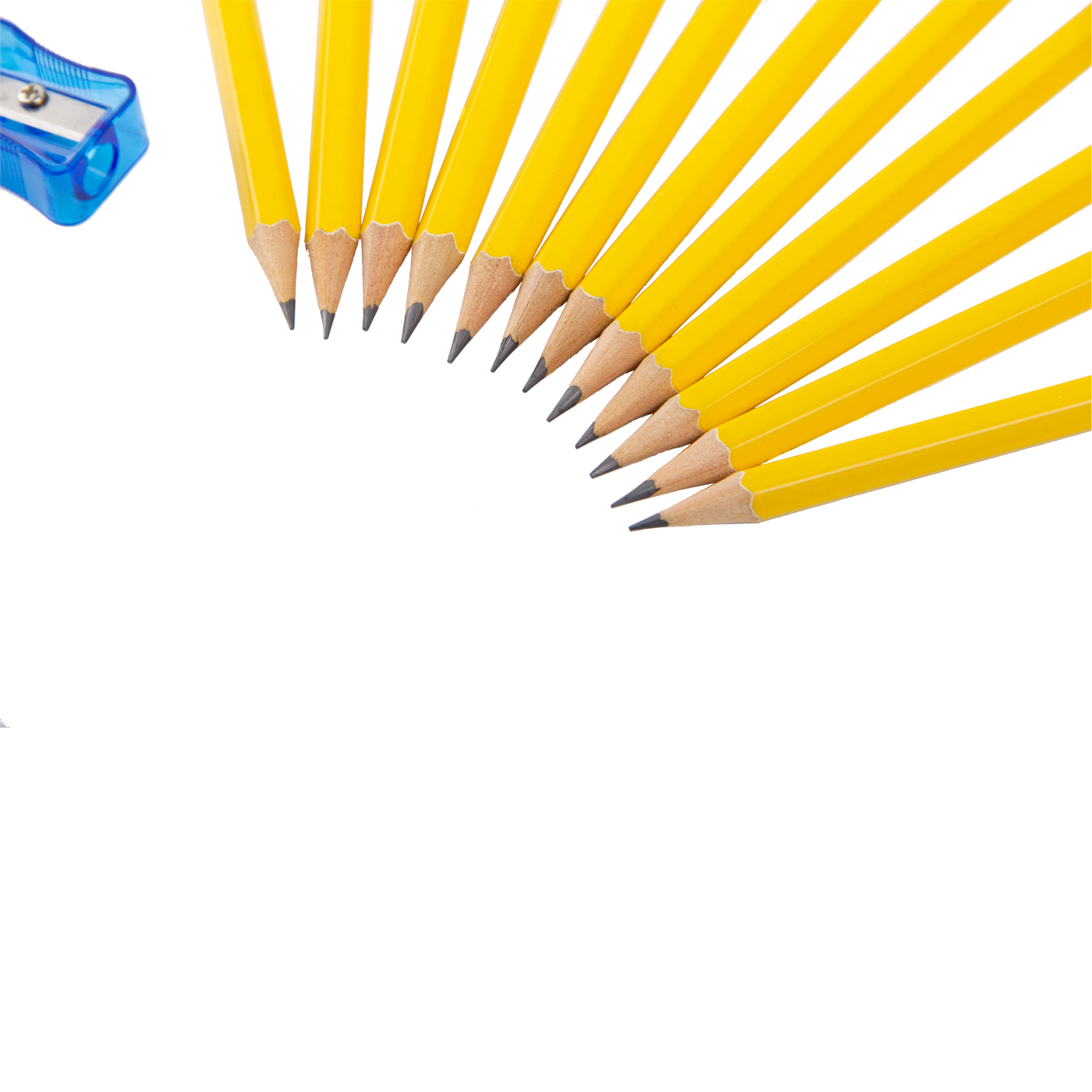12pcs Custom Wooden Pencil With Sharpener1