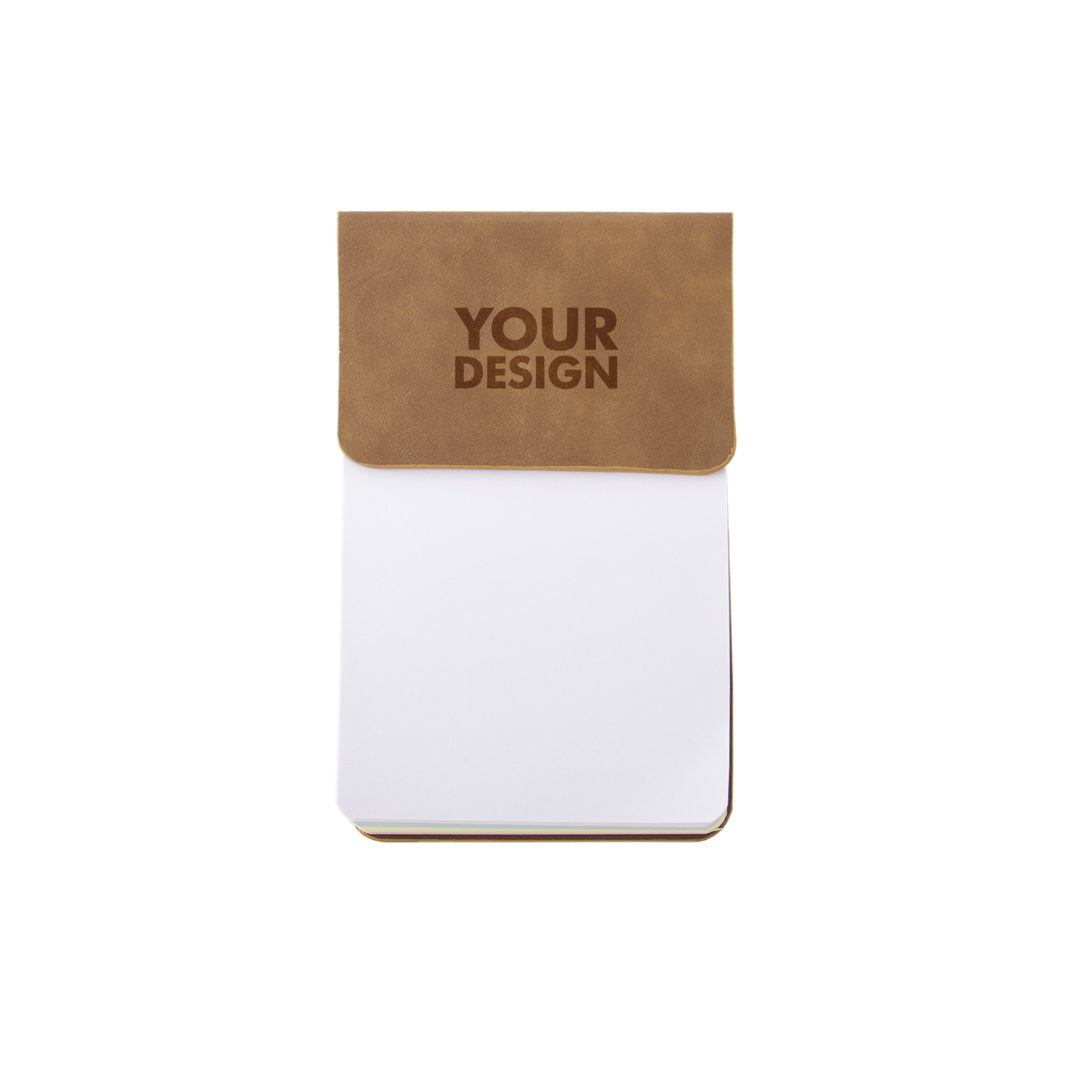 PU Leather Cover Memo Pad With Sticky Flags1