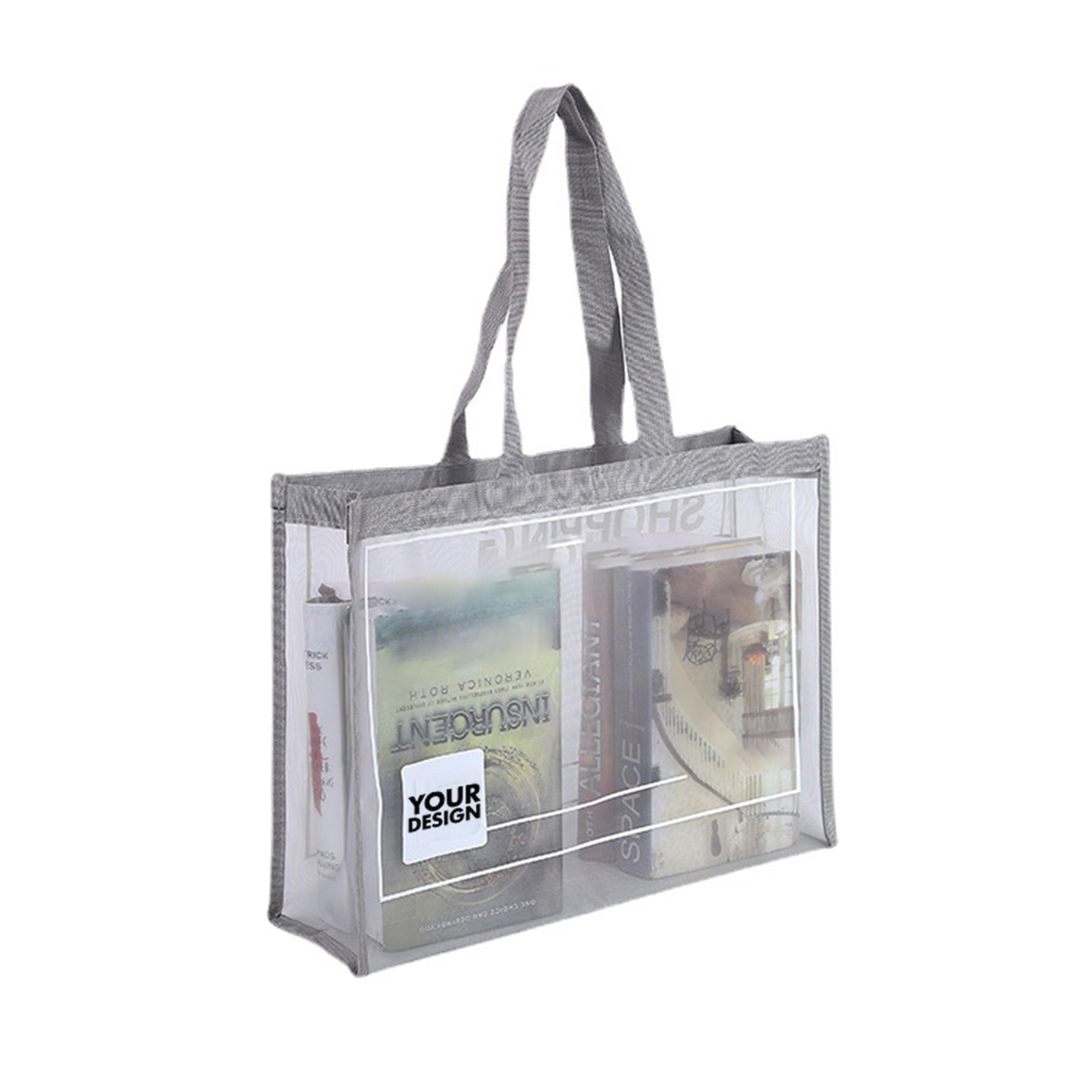 Custom Nylon Mesh Shopping Bag1