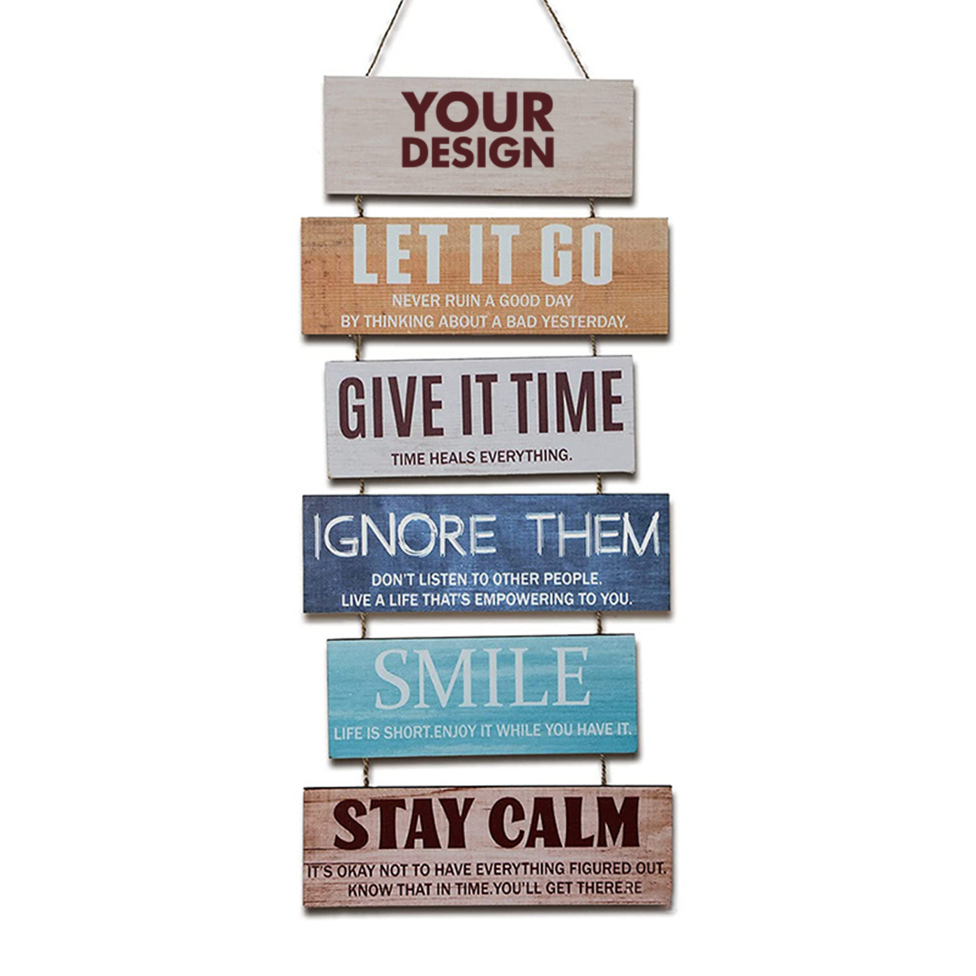 Decorative Wooden Wall Hanging Sign