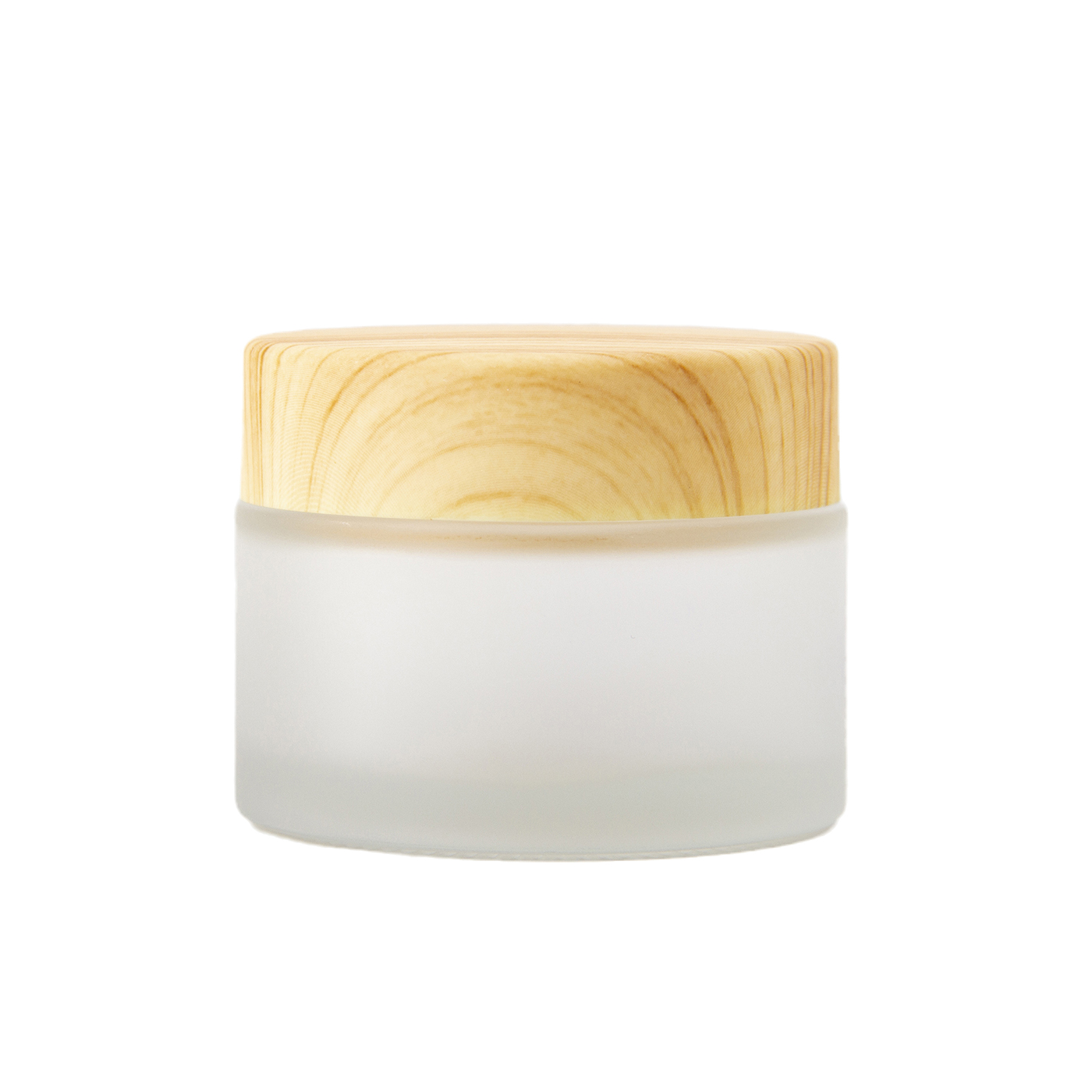 50g Frosted Glass Cosmetic Jar2