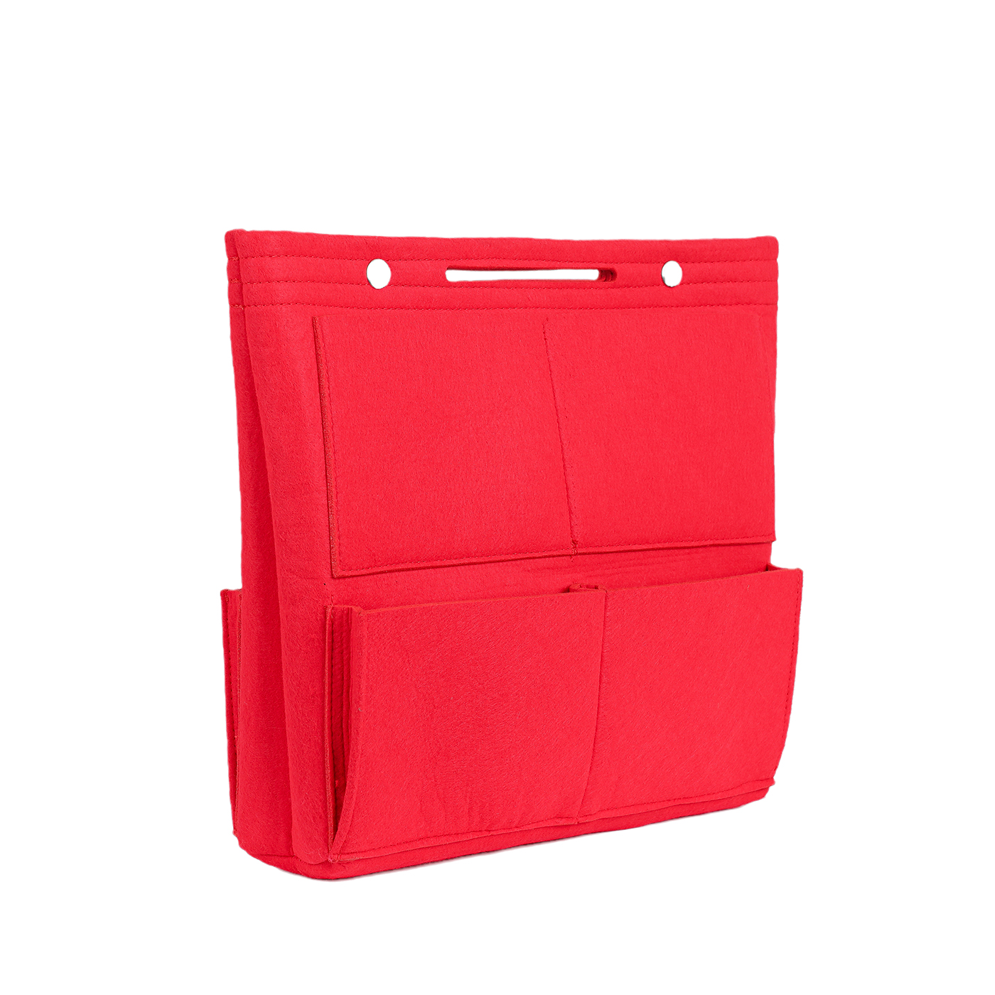 Tall Multi Pockets Felt Tote Bag Organizer2